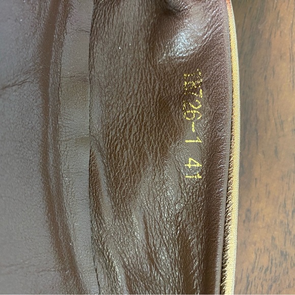 Tory Burch Bronze Reva Flats Timeless Style Comfort - Picture 6 of 6